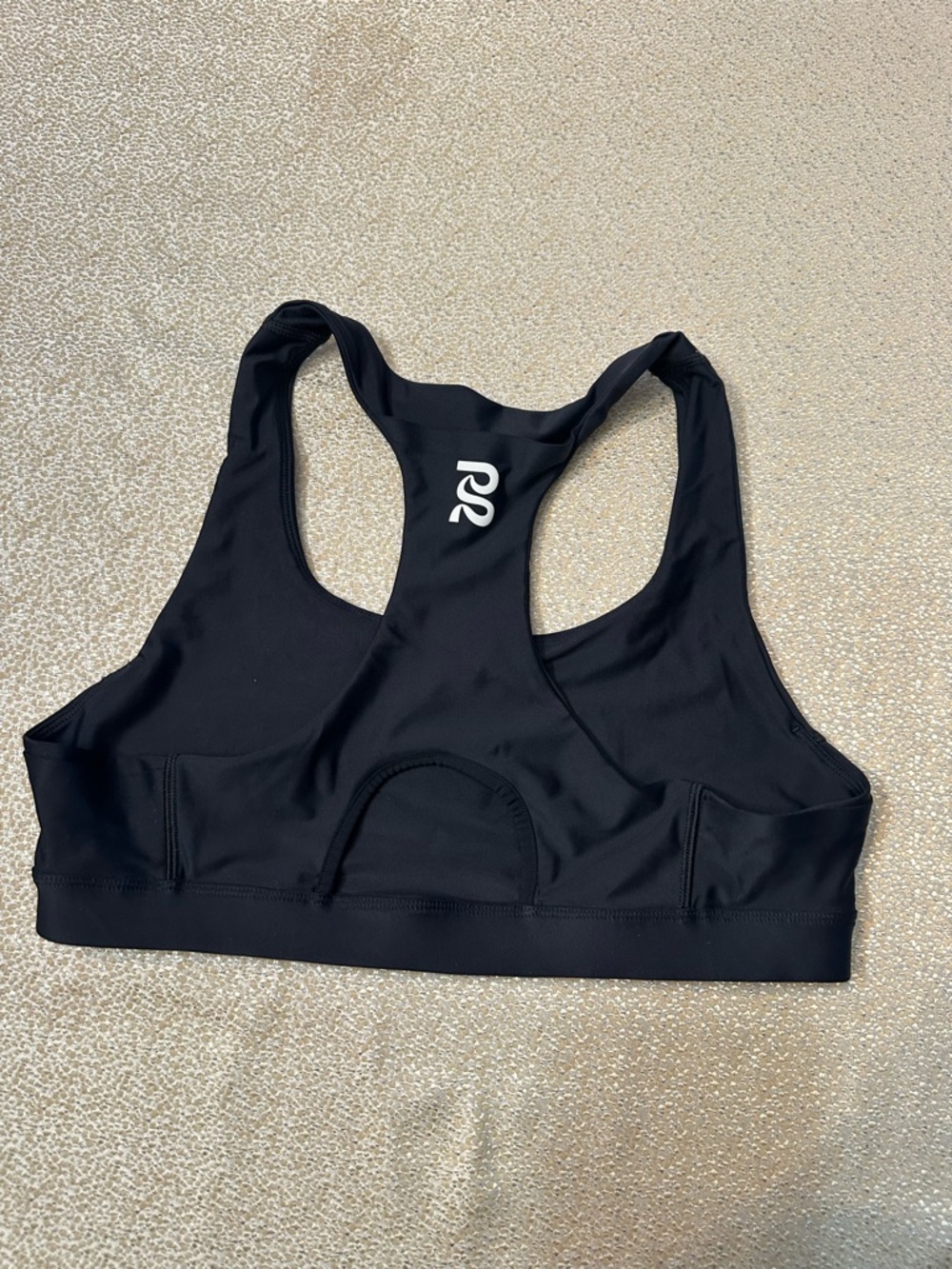 Bandit Women's Black Racerback Sports Bra - Picture 3 of 3